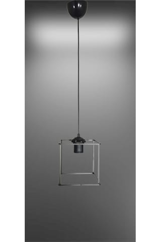 Rustik Retro Model Geometrik Sarkıt Metal Kare Avize