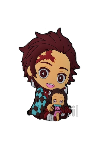 Kimetsu No Yaiba - Demon Slayer Anime Manga Anahtarlık 8 Cm - 2