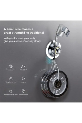 Megaplane Duş Başlığı İçin Vakumlu Tutucu 151129723 Krom