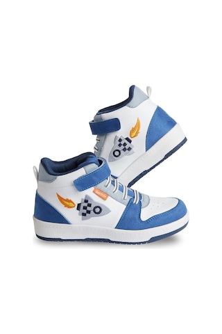 Denokids Roket Erkek Çocuk Beyaz Sneakers Spor Ayakkabı