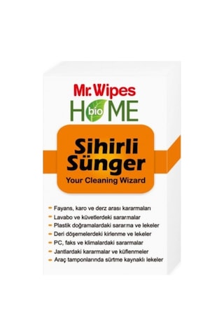 Mr. Wipes Sihirli Sünger 2 Adet
