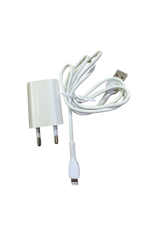 Apple Uyumlu iOS Modellerine Şarj Adaptörü Ve Kablosu