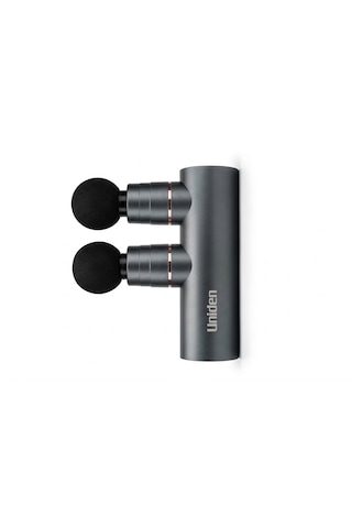 Uniden X120 Çift Başlı 60watt Mini Çantalı Masaj Tabancası Masaj Aleti Siyah