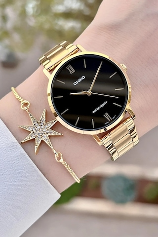 Casio Csgnct161 Kadın Kol Saati Altın