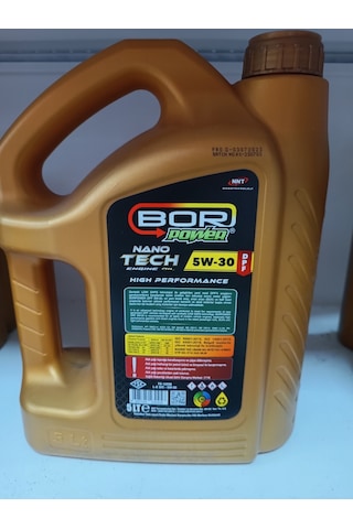 Bor Power 5W-30 DPF Motor Yağı 5 L