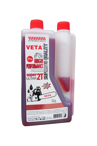 Veta 2T Yağ İki Zamanlı Motor Yağı Ölçekli 1Lt Pro