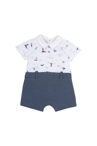 Chicco Tulum - Yarım Kol 09051363000000 000028 Dark Lıght Blue Mavi