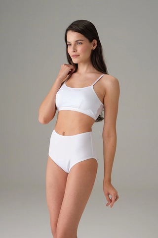 Kadın Beyaz Kadın Slip Külot 7183 Beyaz