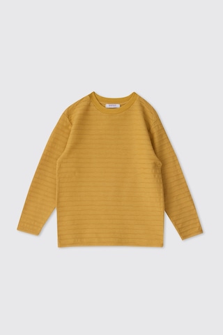 Panço Erkek Çocuk Uzun Kollu Ekru Tişört Krem 2611BK05013