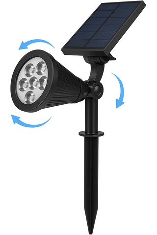 Zmr 10 Watt Amber Solar Kazıklı Bahçe Aydınlatma 1 ADET