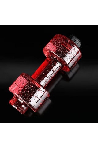 Dolıty Fitness Halter Ağırlığı Güçlü Su İçecekleri Şişesi 550ml-kırmızı