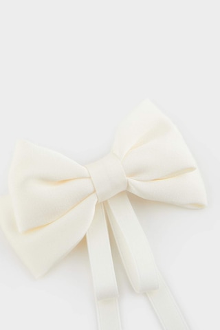 DeFacto Kız Çocuk Bej Kurdele Desenli Çıtçıtlı Toka E9187A8NSBG160