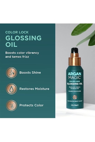 Argan Magic Renk Koruyucu Parlaklık Yağı Spreyi 88 ML