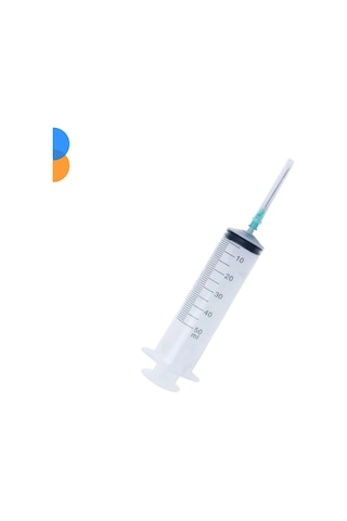 Genject 50ml 3p Contalı 3p Yeşil İğneli Enjektör 50'li Kutu