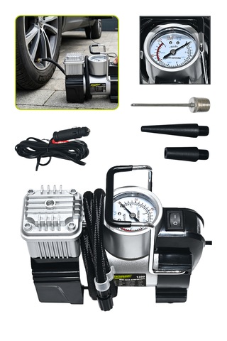 Reschmann R-1350 Profesyonel Mini Hava Kompresörü 12v / 100 Pascal 90 Bar