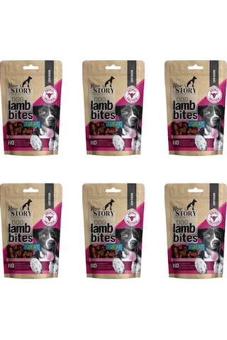 Dog Lamb Bites 6x80gr. Kuzu Etli, Köpek Ödül Maması