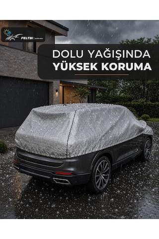 Aba Tek Baloncuklu - Profesyonel Araç Koruma Brandası 2.70m X 5.30 M