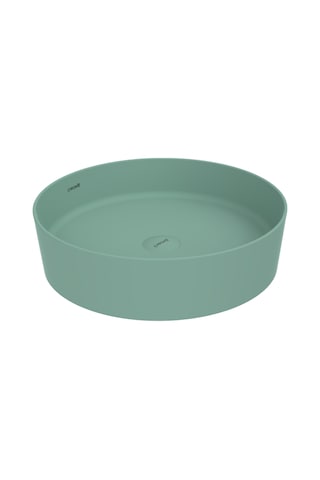 Creavit Loop Yuvarlak Masa Üstü Çanak Lavabo Ø45 Cm Nil Yeşili Lp145-00ny