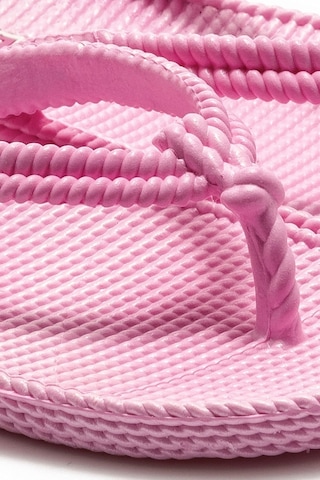 Twigy Soya Kadın Parmak Arası Terlik Pembe 36/40 ZZ1004 Pembe