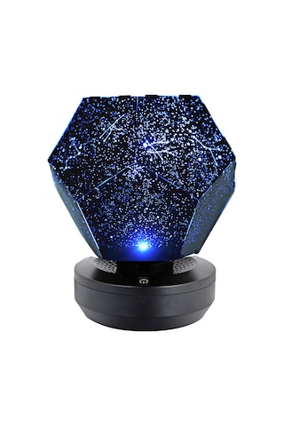 Yifomall 7 Renkli Yıldız Projektörü İle Bluetooth Hoparlör, Uzaktan Kumandalı Şarjlı Gölgeleme Lambası, Romantik Atmosfer Oluşturucu