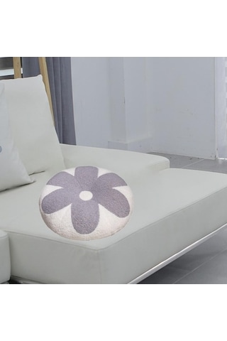 Flybuy Yoga Yastığı Suntek Meditasyon İçin Hafif Gri Gri Gri Gm Bosphorusboutique 17.7inch Tn Gri