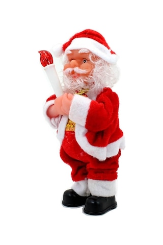 Işıklı Ve Müzikli Noel Baba - 17cm X 9cm