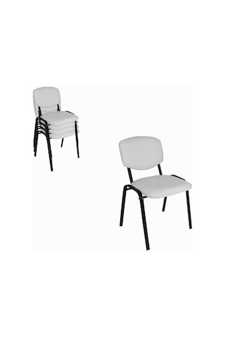 Üst Üste Konan Mutfak ve Balkon Sandalyesi (4 Adet)