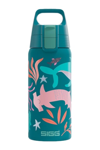 Sigg Therm One Çocuk Matarası 500ml Blue World 6022.90 Çok Renkli