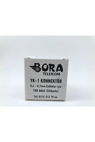 Ek Boncuğu Yak 1 Konnektör ( 1Kt 100 Lü ( Ürün Adınıza Faturalı )