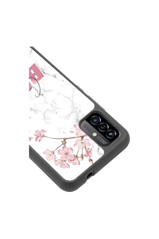 P13 Blue Max Pro Lite 2022 Sakura Girl Boss Tasarımlı Glossy Telefon Kılıfı Çok Renkli