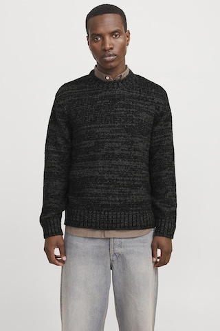 Jack & Jones Erkek Kazak 12277985 Siyah Siyah