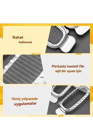 2024 Geliştirilmiş Paslanmaz Çelik Peynir Ve Tereyağı Dilimleyici, Elde Taşınabilir Çok Amaçlı Kesici Diğer