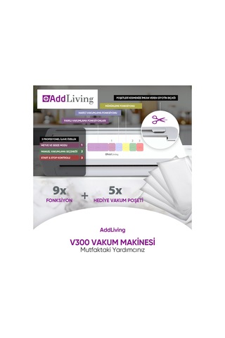 Addliving Vakum Makinesi V300