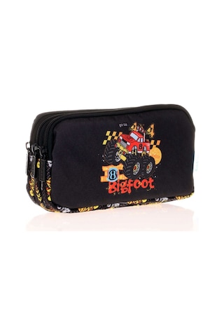 Kaukko Kids&love 3 Bölmeli Kalem Çantası Fast Monster Truck L8125