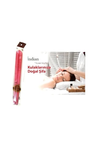 Indian Doğal Kulak Temizleme Mumu 2'li Paket
