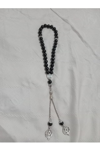 Ay Yıldız Tesbih Siyah
