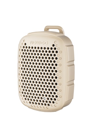 Nowgo Lava Clip 5w Klipsli Su Geçirmez Taşınabilir Mini Bluetooth Hoparlör Bej