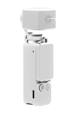 Djı Osmo Pocket 3 Puluz 3'ü 1 Arada Silikon Kapak Kılıf Seti Beyaz İçin Beyaz