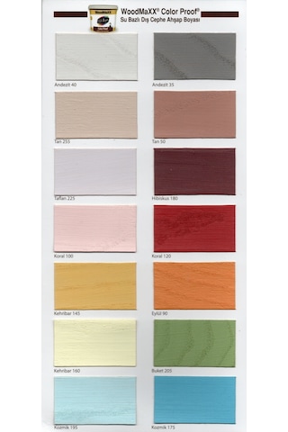 Filli Boya WoodMaX® Color Prof Su Bazlı Dış Cephe Ahşap Boya2,5Lt