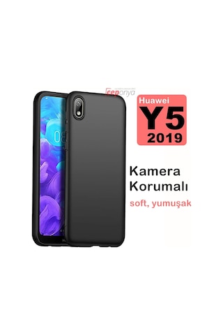 Huawei Y5 2019 Kamera Korumali Kaliteli Soft Kilif 244528712 - Renk Seçimi-Kampanya / Rose-Nano Ekran Koruyucu(+25 Tl)