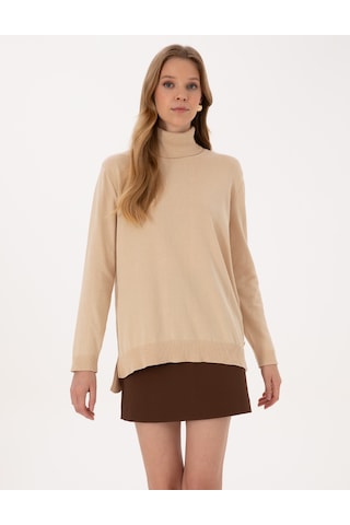 Pierre Cardin Kadın Bej Kazak /triko 50316385-vr011 Bej