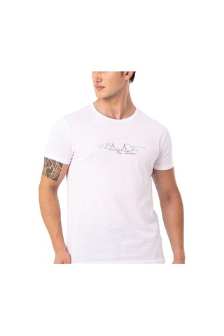 Merrell Tamp M Erkek T-shirt-beyaz