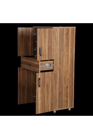 Çok Amaçlı 12678 Dolap 130 Luk Hard Parlak Carden Suntalem 1 Çekmece Lyapım