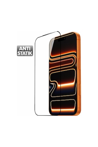 Pp Apple iPhone 17 Pro Max Uyumlu Anti Statik Ekran Koruyucu Toz Tutmayan Kırılmaz Cam