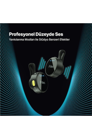 Ttec GoMic Pro 2’li Evrensel Kablosuz Yaka Mikrofon Kiti