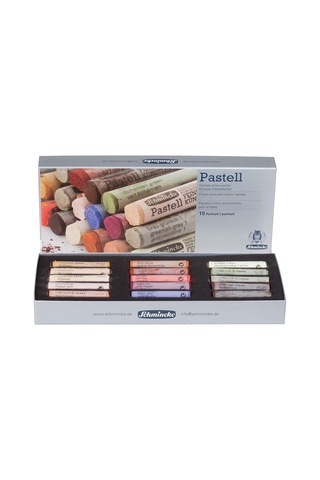 Pastel, 15 Renk Portre, 77 415 097, 15 Pastel Kutulu Set, El Yapımı Pastel, Parlak, Kadifemsi Mat, Son Derece Işığa Dayanıklı Renkler Diğer