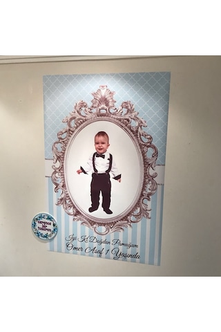 Doğum Günü-Baby Shower-Diş Buğdayı-Bebek Mevlüdü Branda Afiş (259169934)