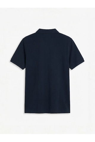 Lc Waikiki Lacivert Polo Yaka Erkek Penye Tişört