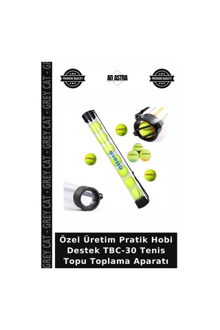 Özel Üretim Pratik Hobi Destek Tbc-30 Tenis Topu Toplama Aparatı