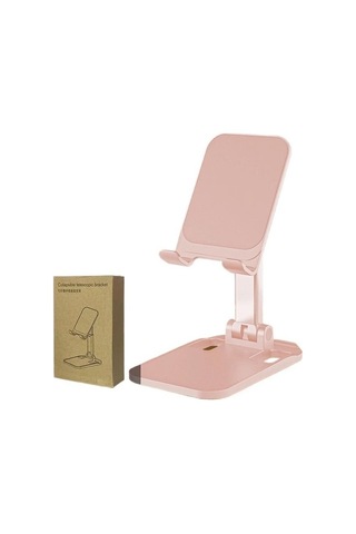 Luckysouk Masaüstü Canlı Yayın Drama Mini Taşınabilir Teleskopik Katlanır Cep Tablet Telefon Evrensel Tutucu Kırmızı - Siyah Yok Havalandırma 642n0p